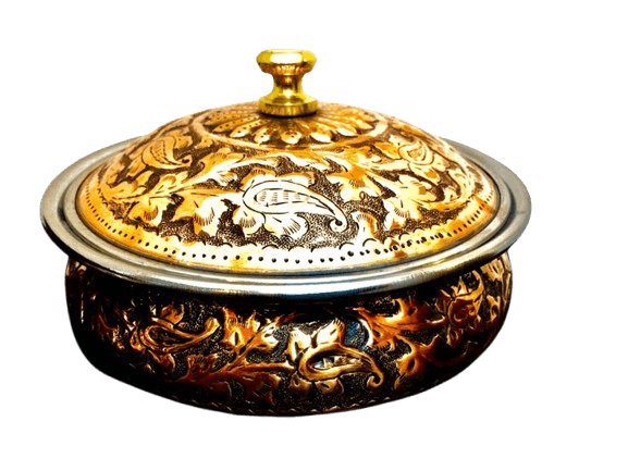 Handcrafted copper handi