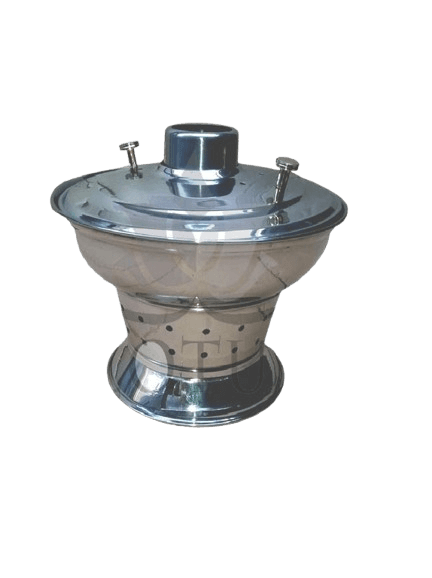 Stainless steel foco coal soup bowl for hotel restaurant service — individual serving hotelware Lotus Metal Works Pakistan
